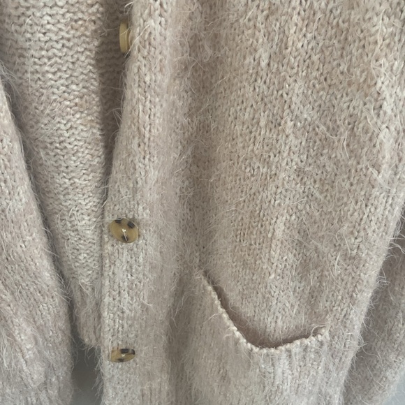 NWOT Free People Nevermind Cardigan in Crème Brulee - Picture 12 of 13